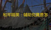 和平精英:辅助究竟是怎么诞生的?